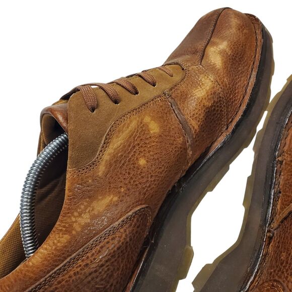 DR. MARTENS Shoes 2B89 Mens Size 12 Brown Leather Oxford Casual Dress Y2K 90s main image 7